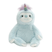 GUND Dazzle Slothicorn Plush Toy, Sloth Unicorn Stuffed Animal for Ages 1 and Up, Blue/Rainbow, 9”