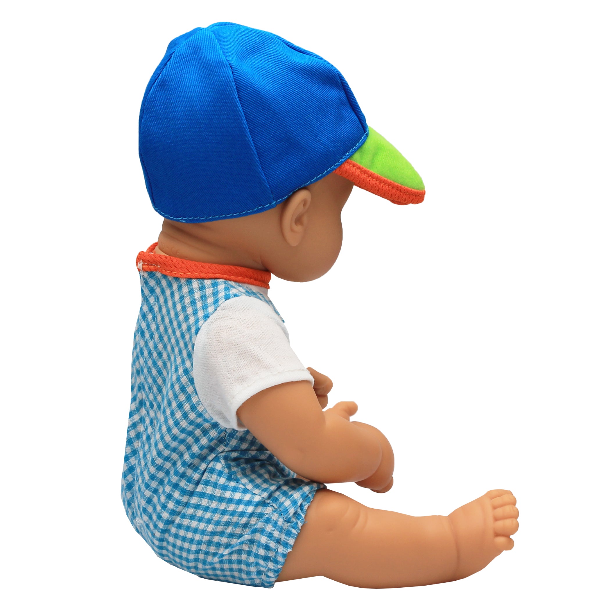 Doll Clothes, Fits 12-5/8" Dolls, Warm Weather Jumper/Cap Set