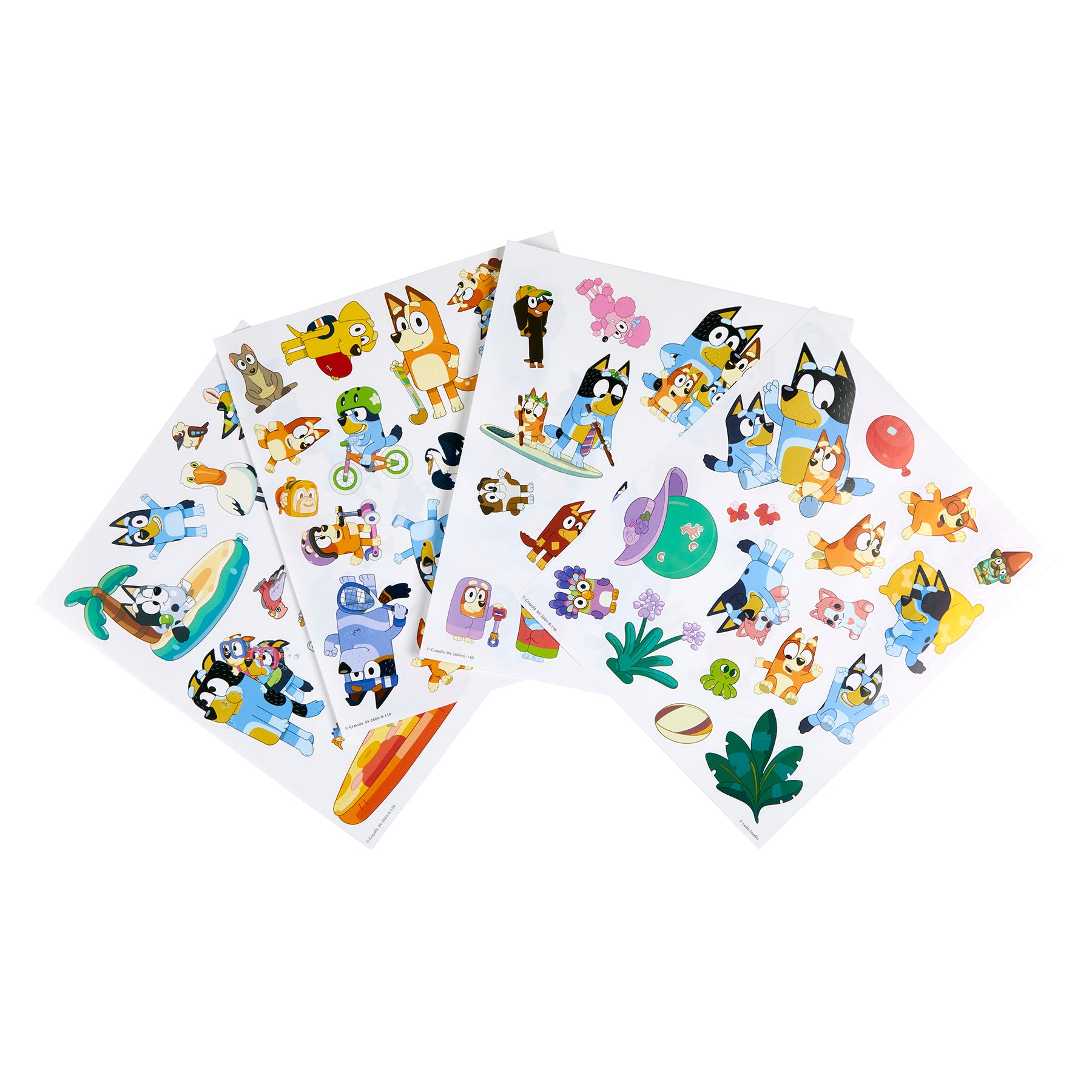 Color & Sticker Book, Bluey