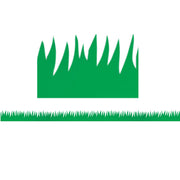 Border - 12 Strips Ea. 3.5"x36" - Green Grass Die-Cut