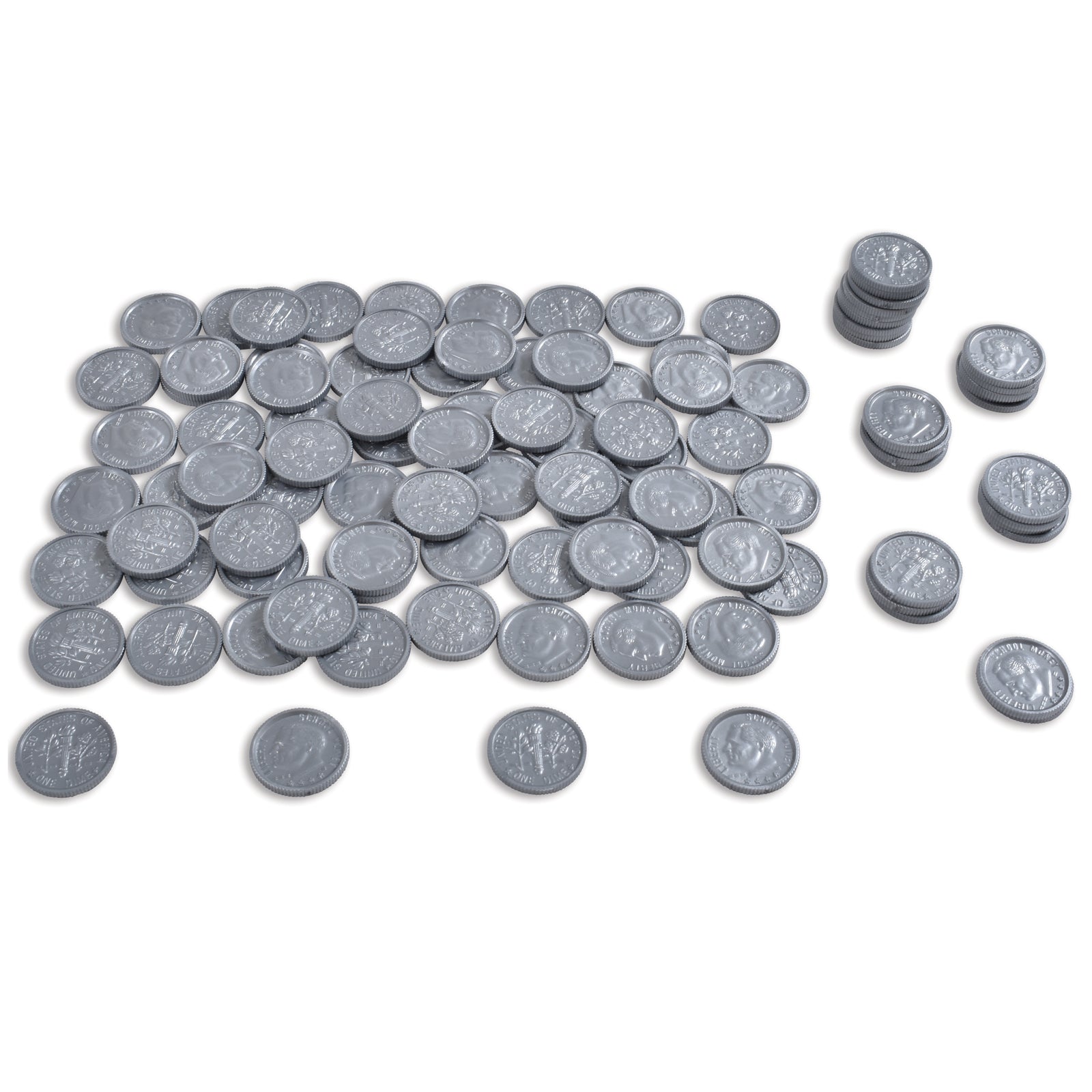 Play Coins - Dimes - Set of 100