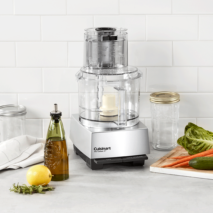 Pro Custom 11 Cup Food Processor - Brushed Chrome P1