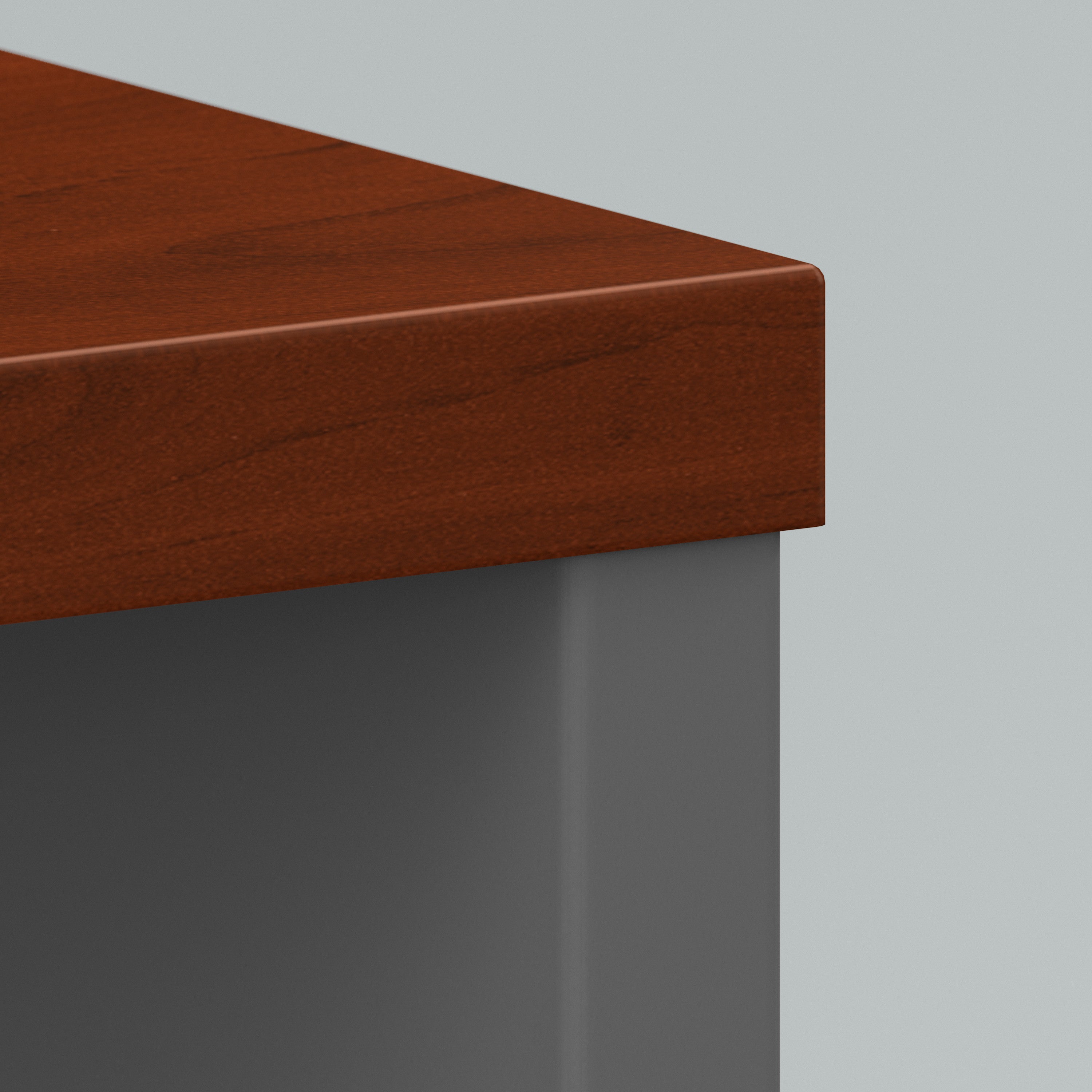 Bush Business Furniture Series C 36W 5 Shelf Bookcase in Hansen Cherry - 35.71" Width x 15.43" Depth x 72.8" Height