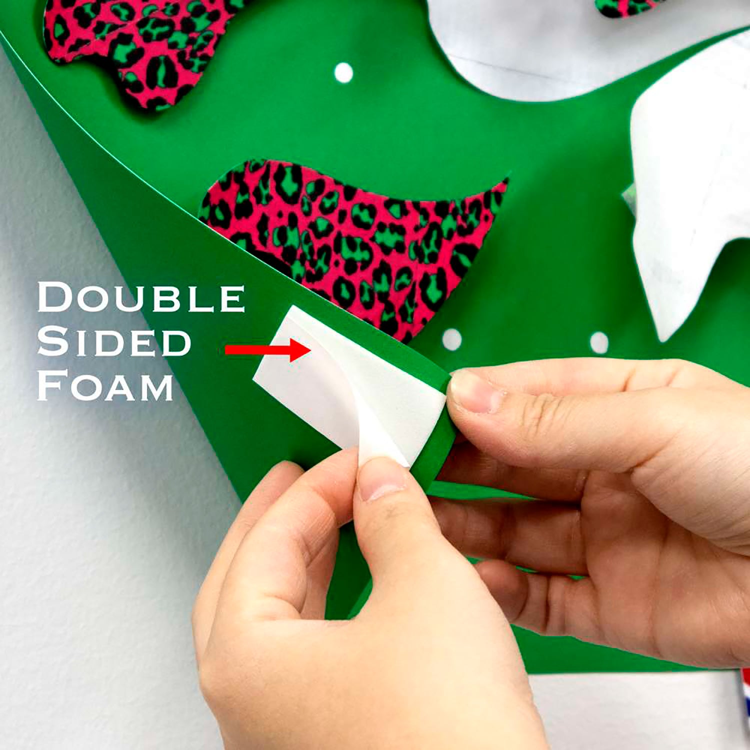 Double Sided Foam Mounting Tape, 1" x 200"