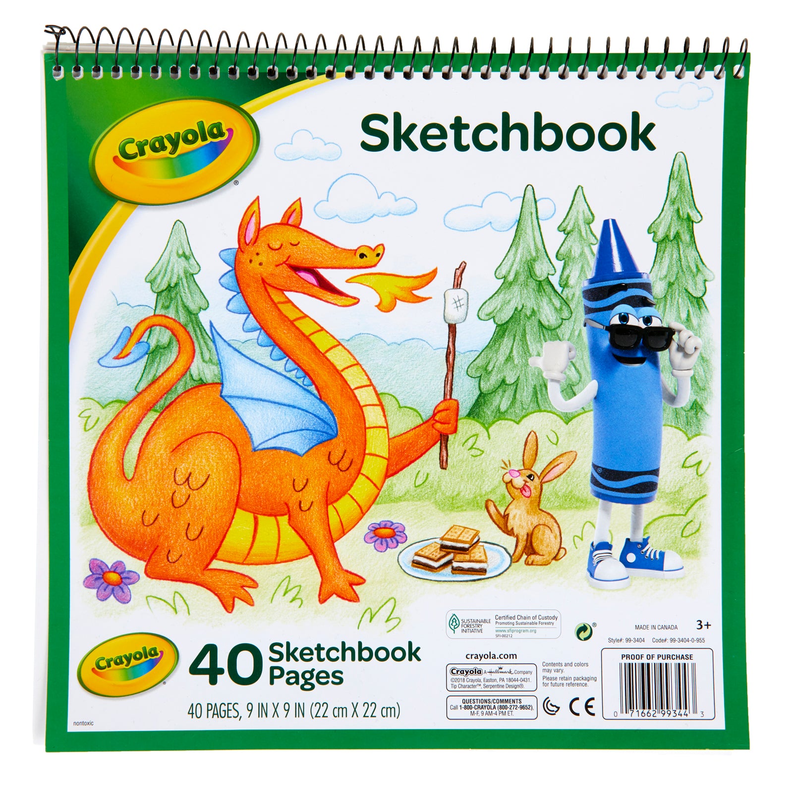 Kid's Sketchbook, 40 Pages