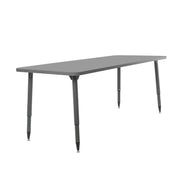 Adapte 30" x 72" Rectangle Activity Table with Adjustable Tapered Legs - North Sea/North Sea