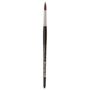 TOP-ACRYL Red-Brown Brush, Synthetic, Acrylic & Oil, Round, Series 7785K, Size 10