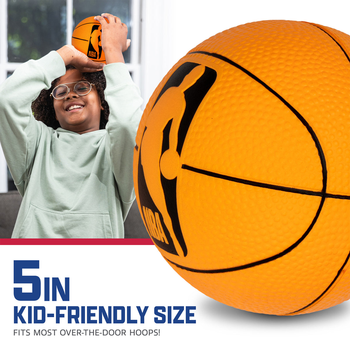 NBA 5IN FOAM BASKETBALL 2PK