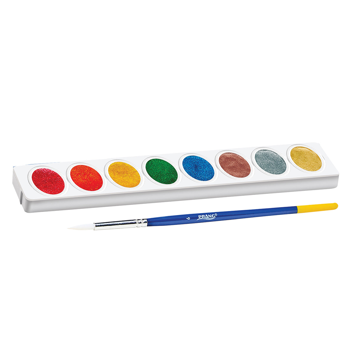 METALLIC WTRCLR ST 8 ASST W BRUSH