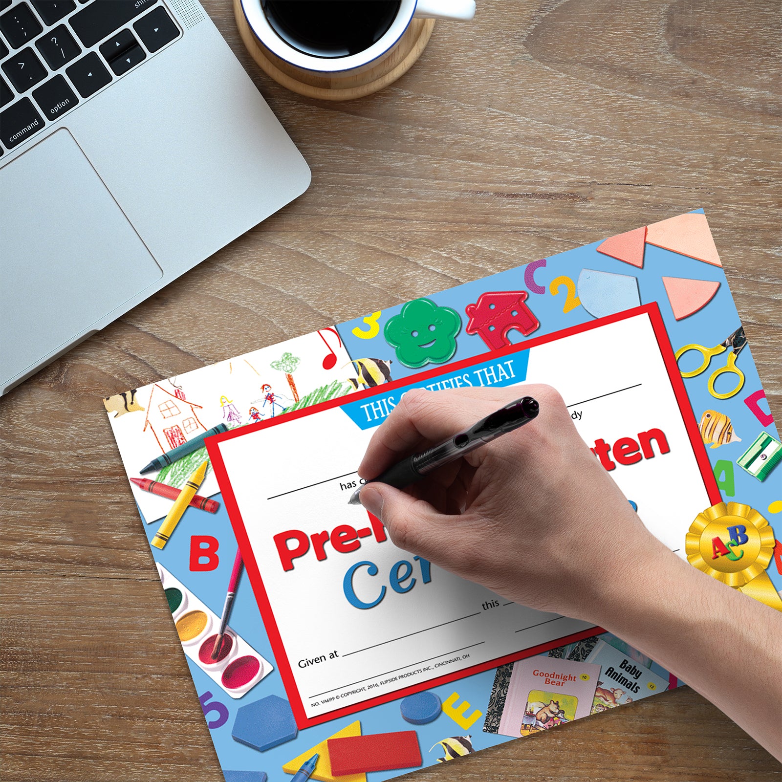Pre-Kindergarten Certificate, 8.5" x 11", Pack of 30