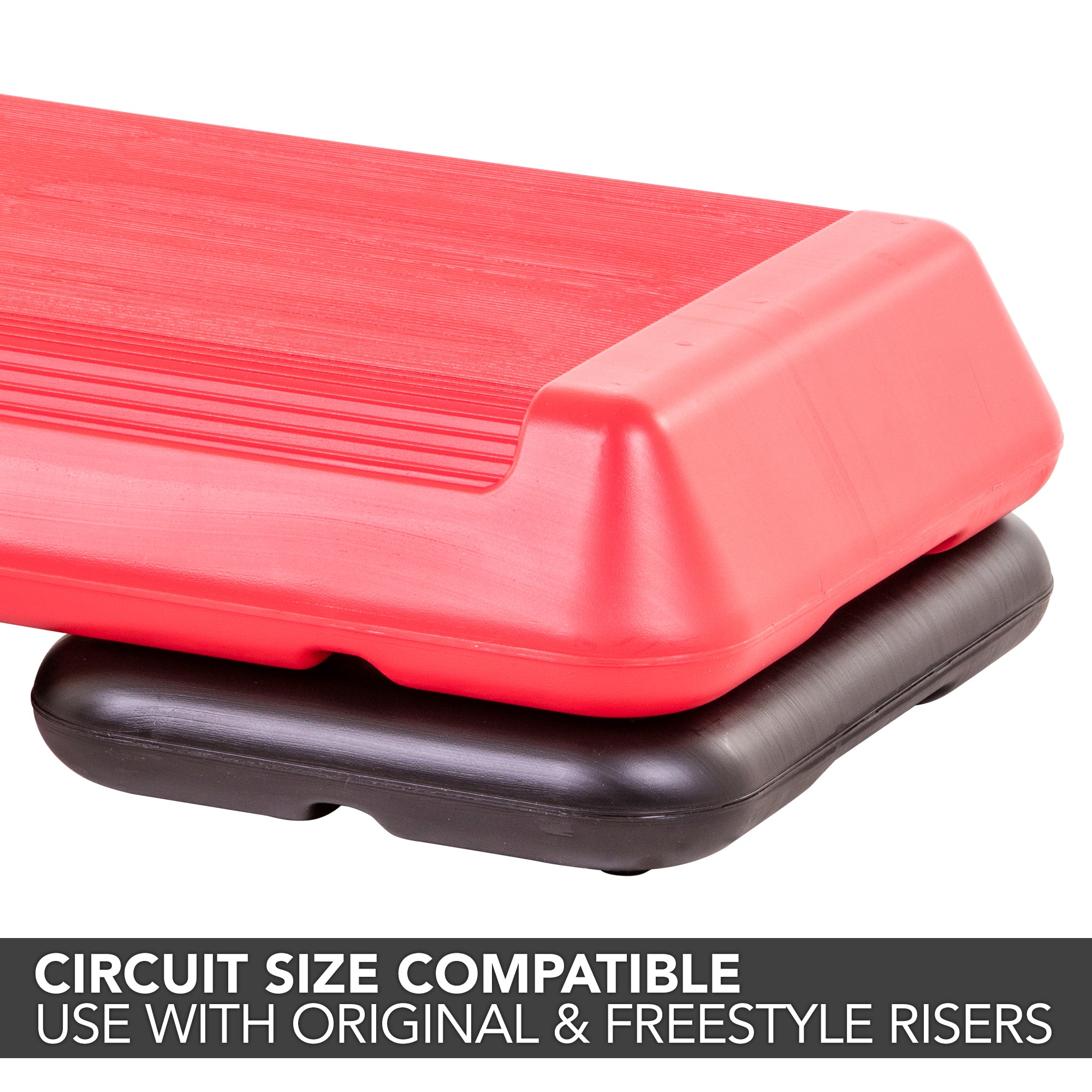 Circuit Step Risers (2 Black Blocks)