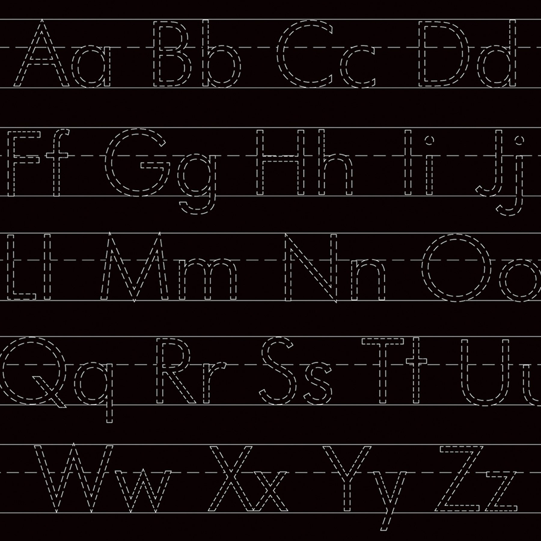Activity Playmat - Letters (2-Sided), Pack of 6