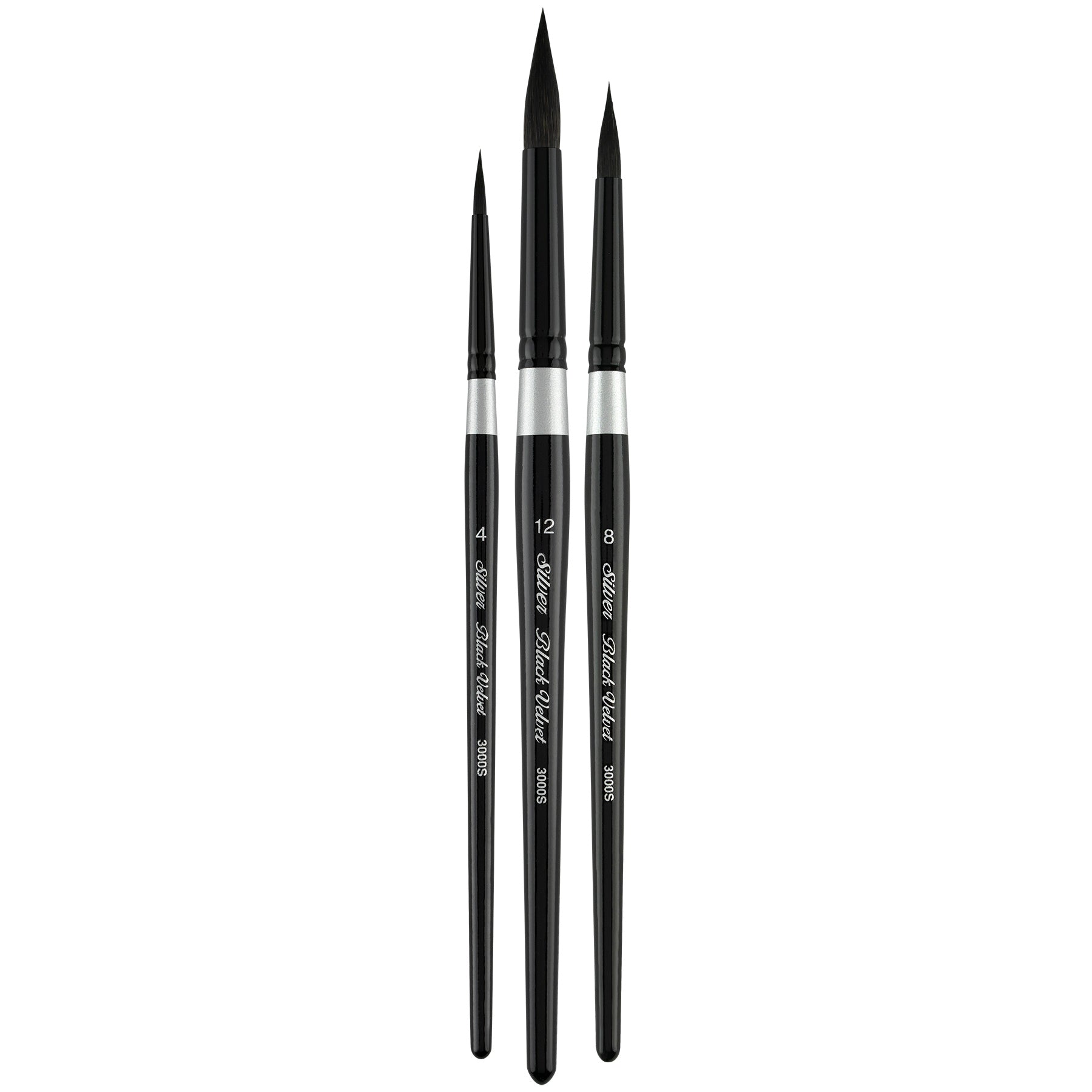Susan Louise Moyer Basic Brush Set, 3 Brushes