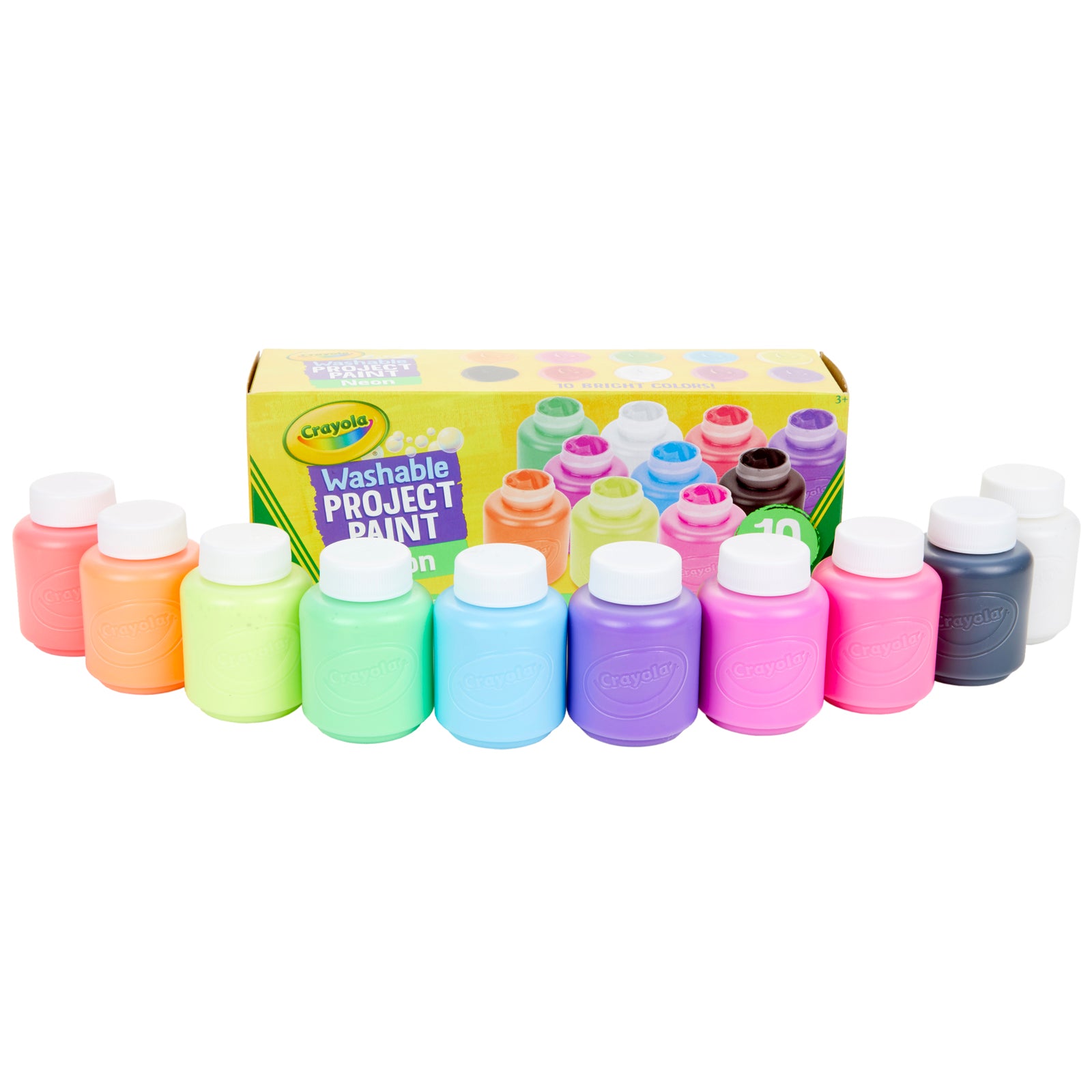 Neon Paint Set, 2oz., Set of 10