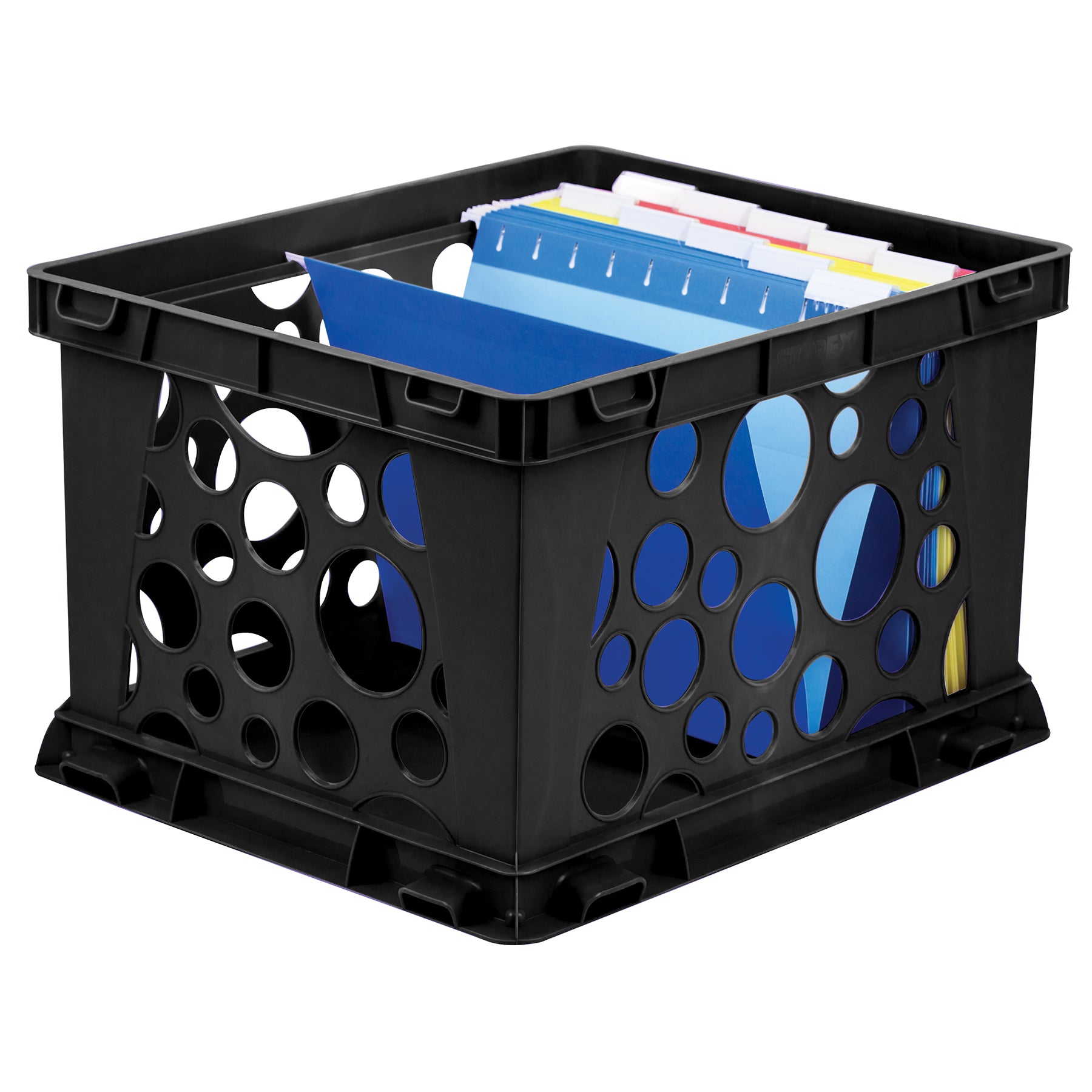 Large File Crate, Black