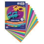 Construction Paper, Heavyweight, 10 Vibrant Colors, 9" x 12", 150 Sheets