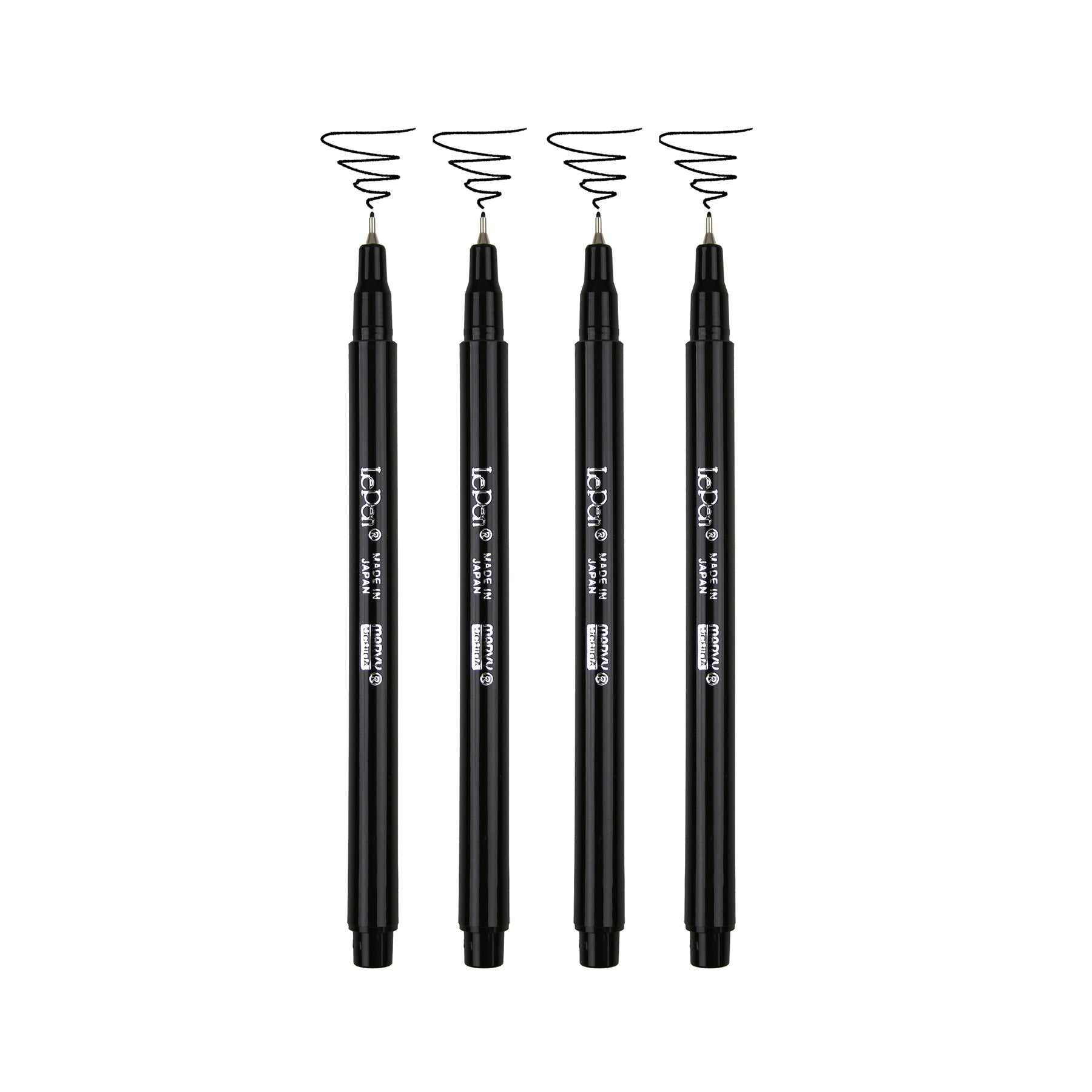 4300-4B LE PEN 4 PCS BLACK SET