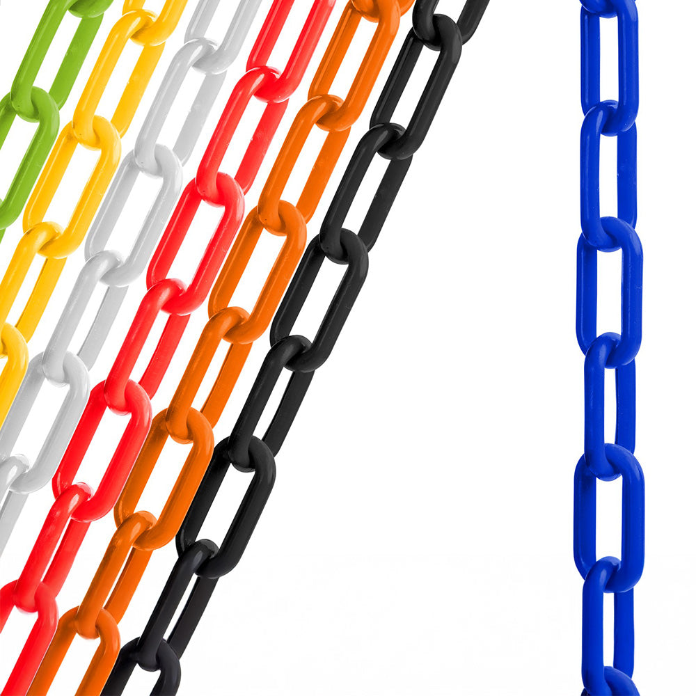 2" Plastic Chain ‐ Black ‐ 100ft box