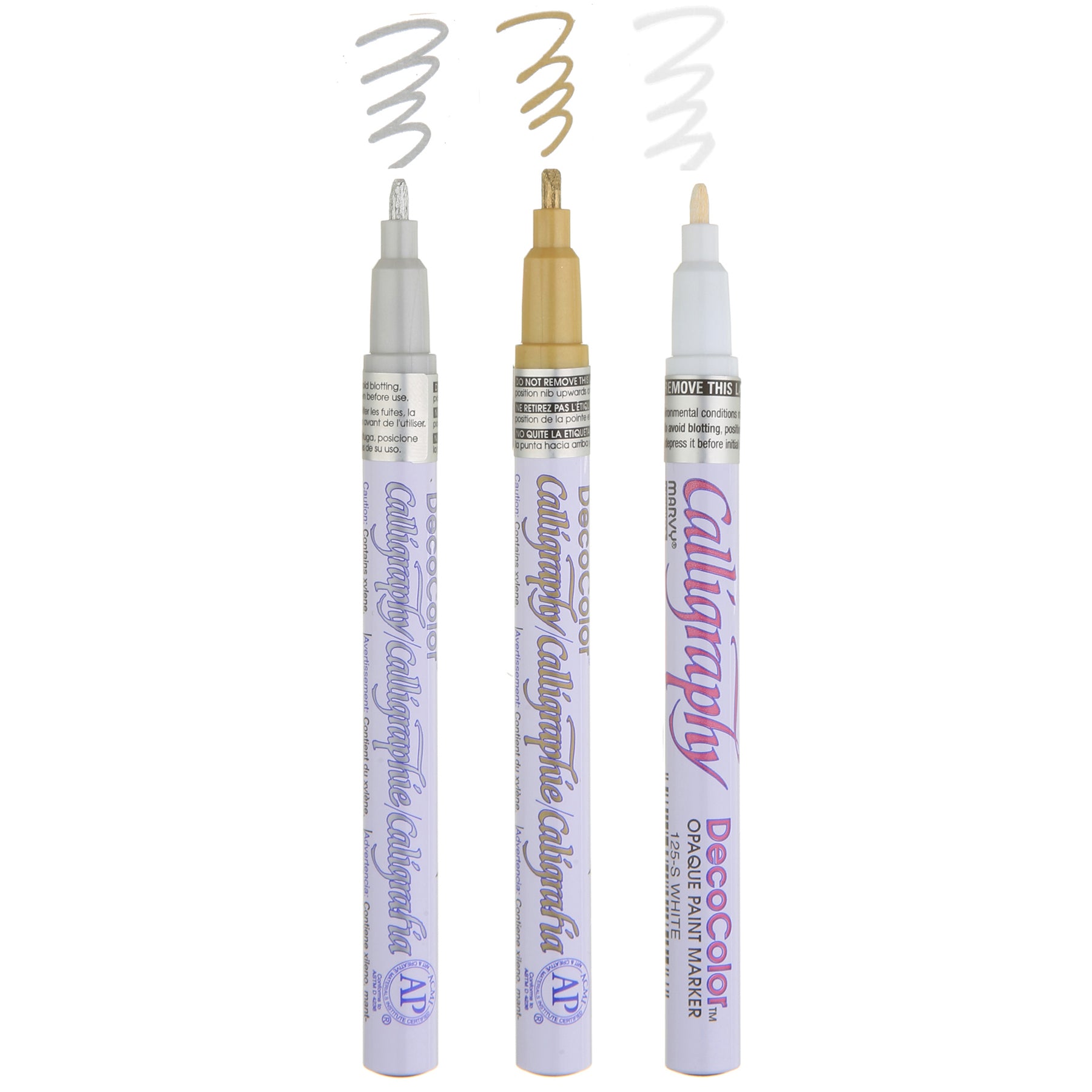 125-3A DECO CALLIGRAPHY 3 PC SET