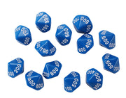 10-Sided Place Value Dice - Hundreds - Set of 12