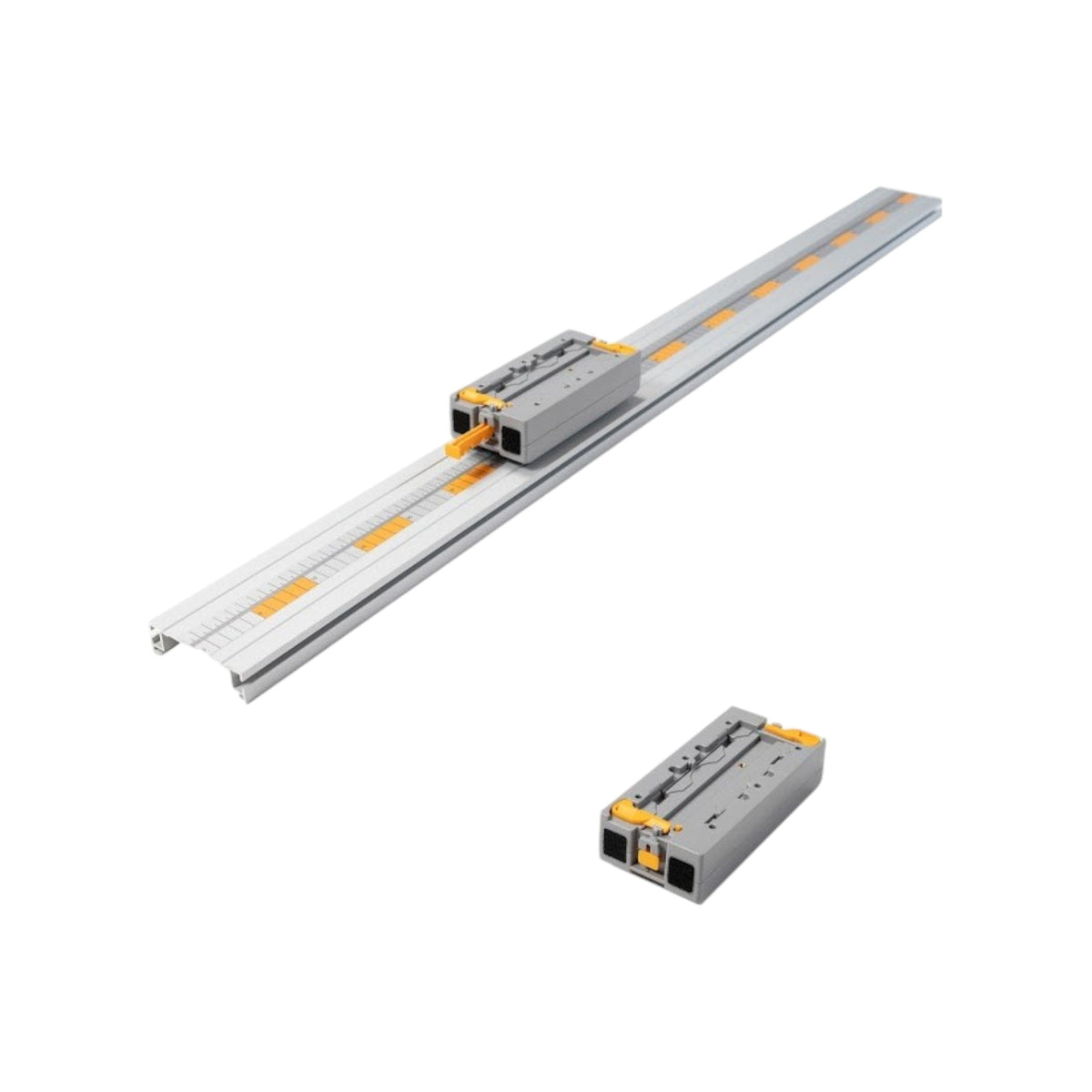 Dynamic Cart and Track System Kit, with Two Photogates, 120 cm Track, 2 Carts