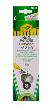 8ct Crayola #2 Pencil