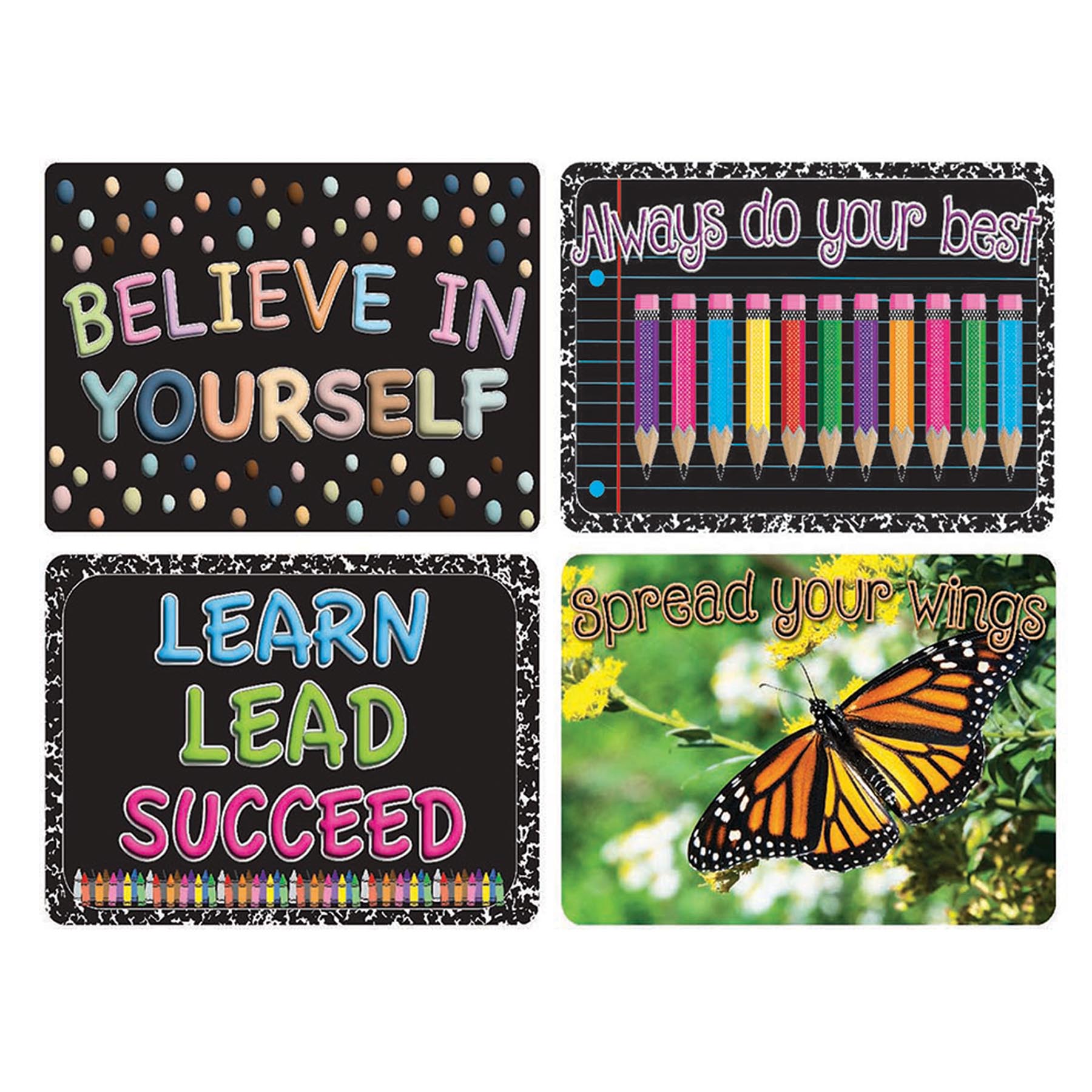 10CT MINI WHITEBORD ERASERS POSITIV