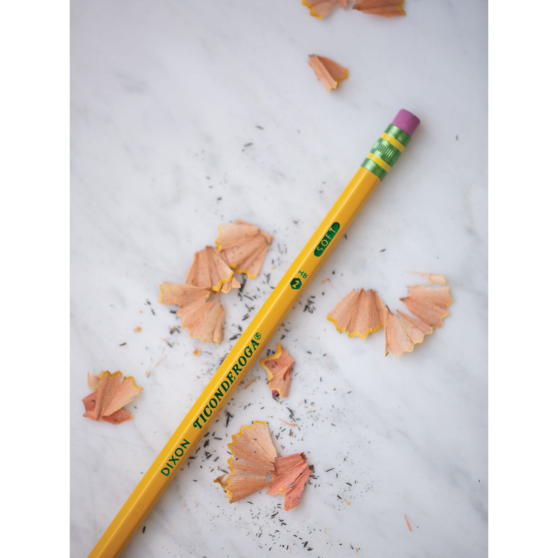 Pencils, #2 Soft, Yellow, Unsharpened, Pack of 24