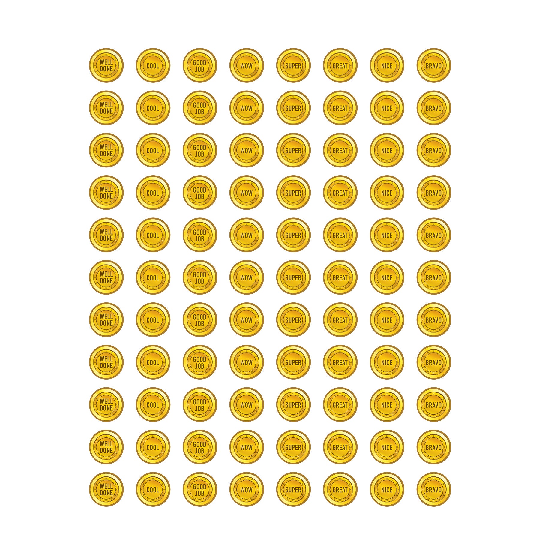 Treasure Hunt Reward Trackers with Stickers