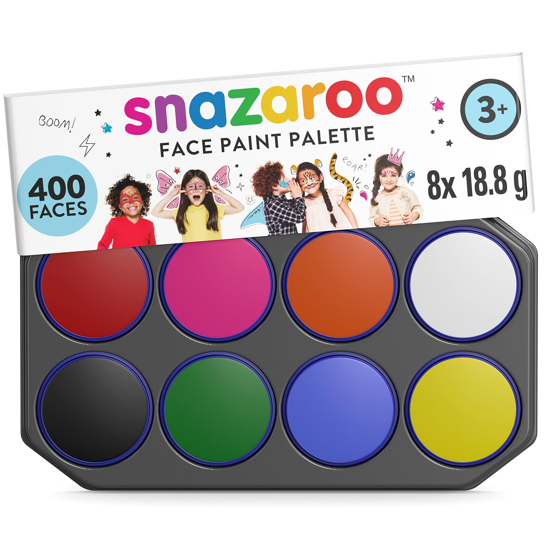 Face Painting 8 x 18ml Palette Set