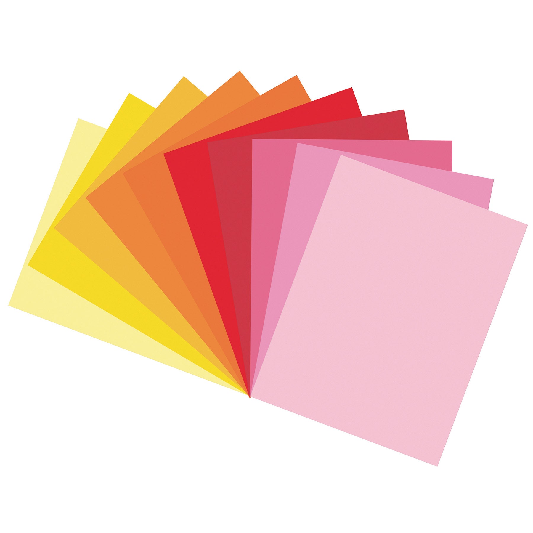 Construction Paper, Heavyweight, Warm Assorted, 9" x 12", 150 Sheets