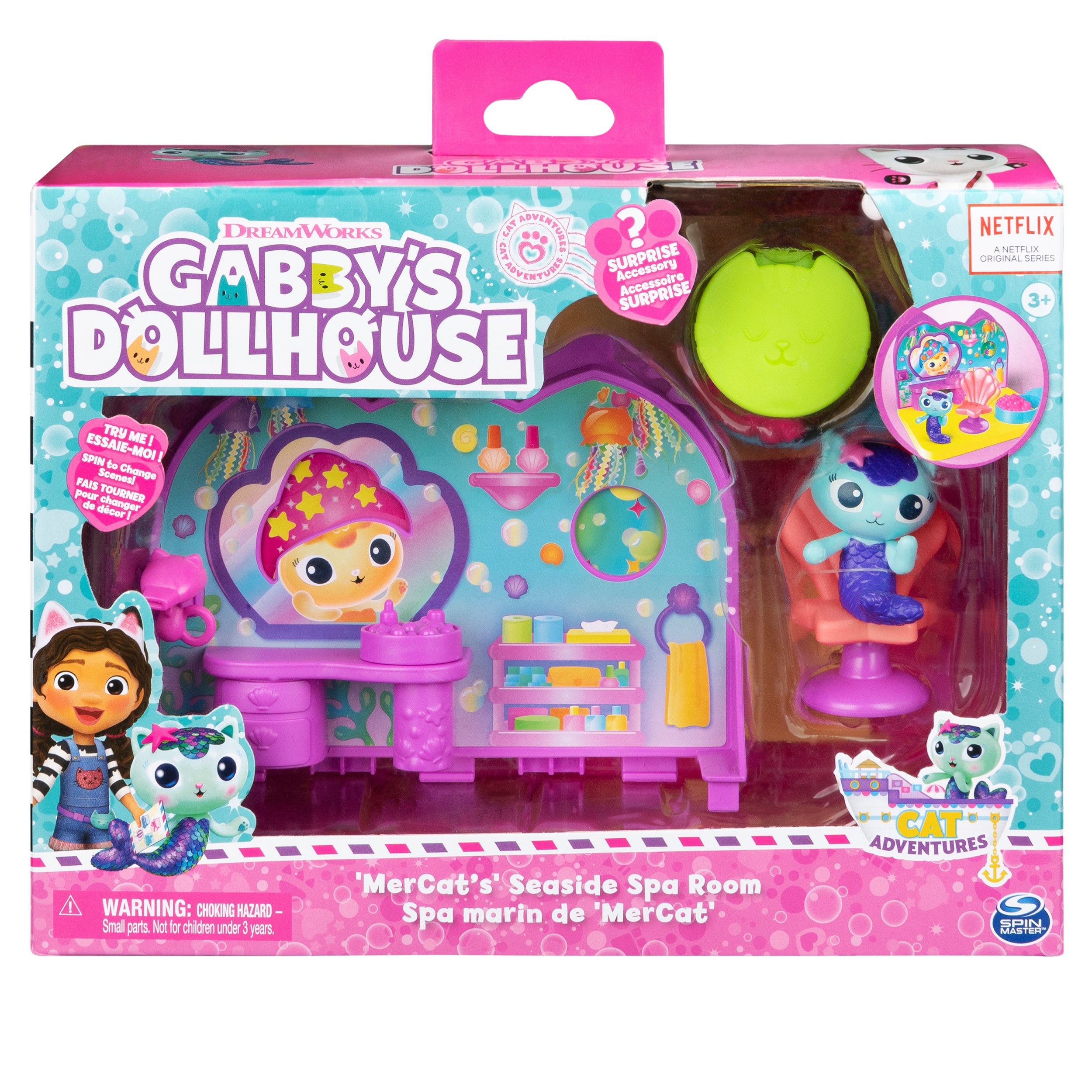 GABBYS DOLLHOUSE DELUXE ROOM SET ASST