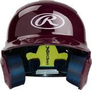 Rawlings Mach Gloss Junior Baseball Helmet - Maroon