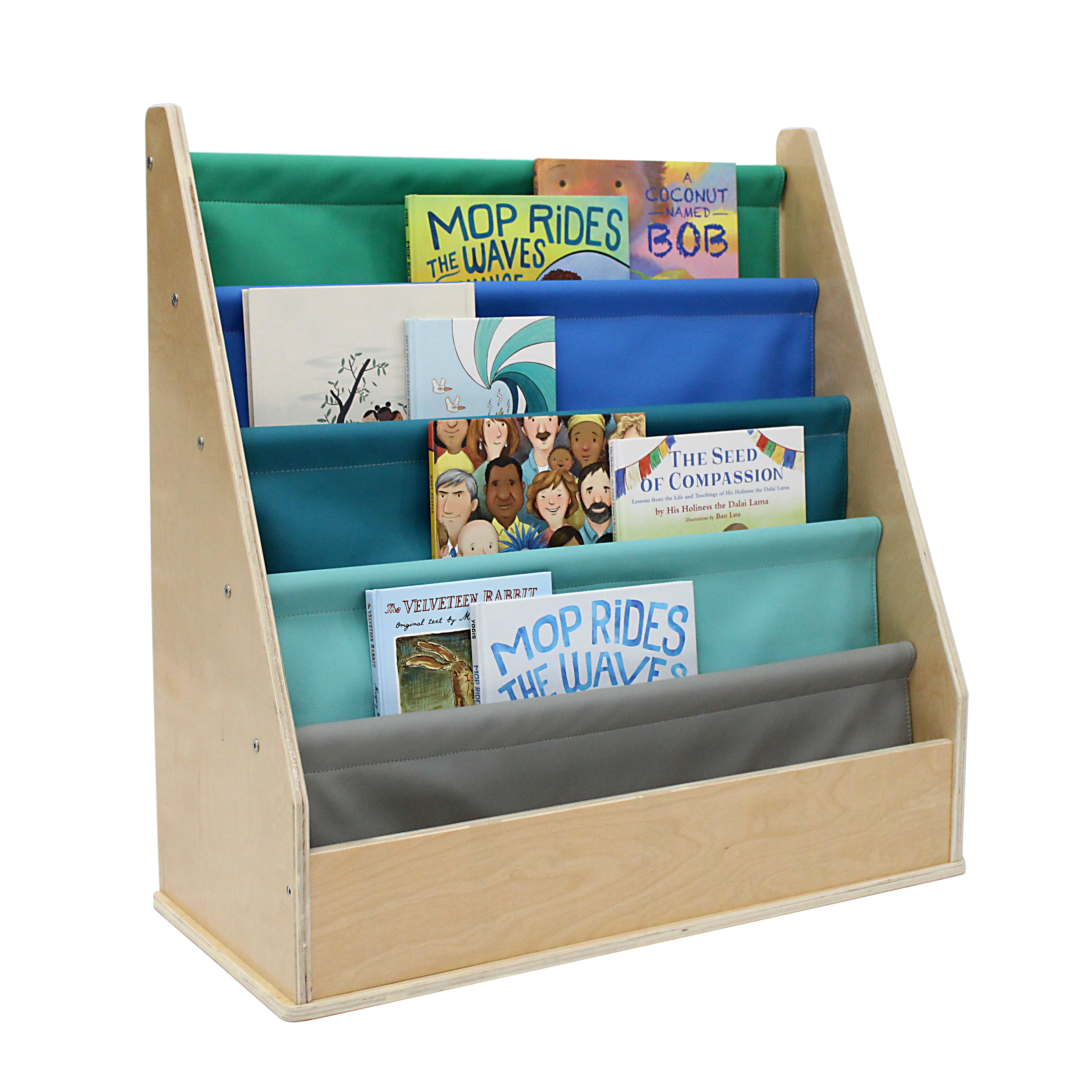 Birch Sling Book Display - Contemporary