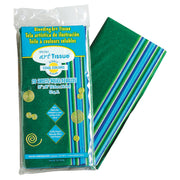 Deluxe Bleeding Art Tissue, 10 Color Cool Assortment, 20" x 30", 20 Sheets