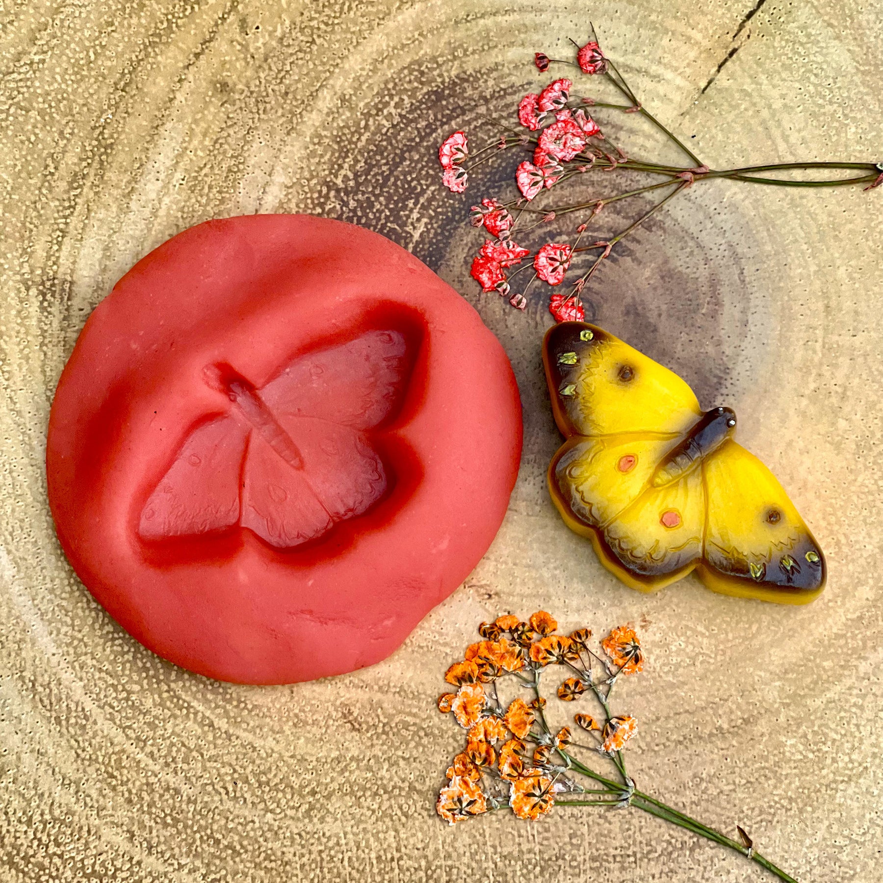 Sensory Play Stones - Butterflies - Set of 8