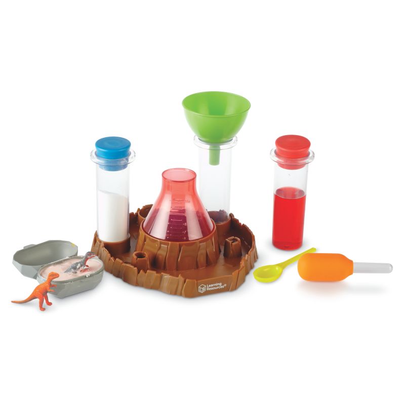 Fizzy Volcano Preschool Lab