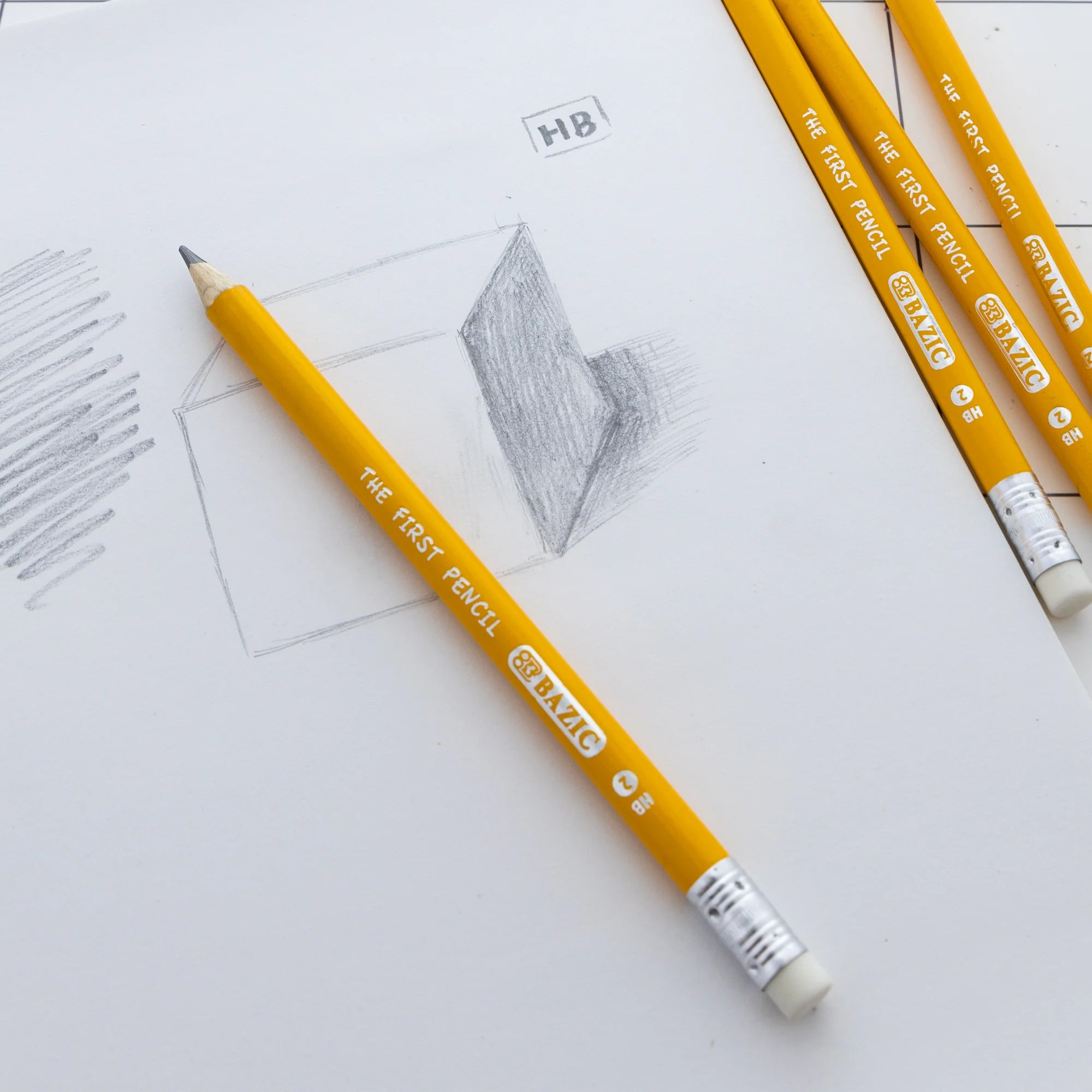 #2 The First Jumbo Premium Yellow Pencil, Pack of 12