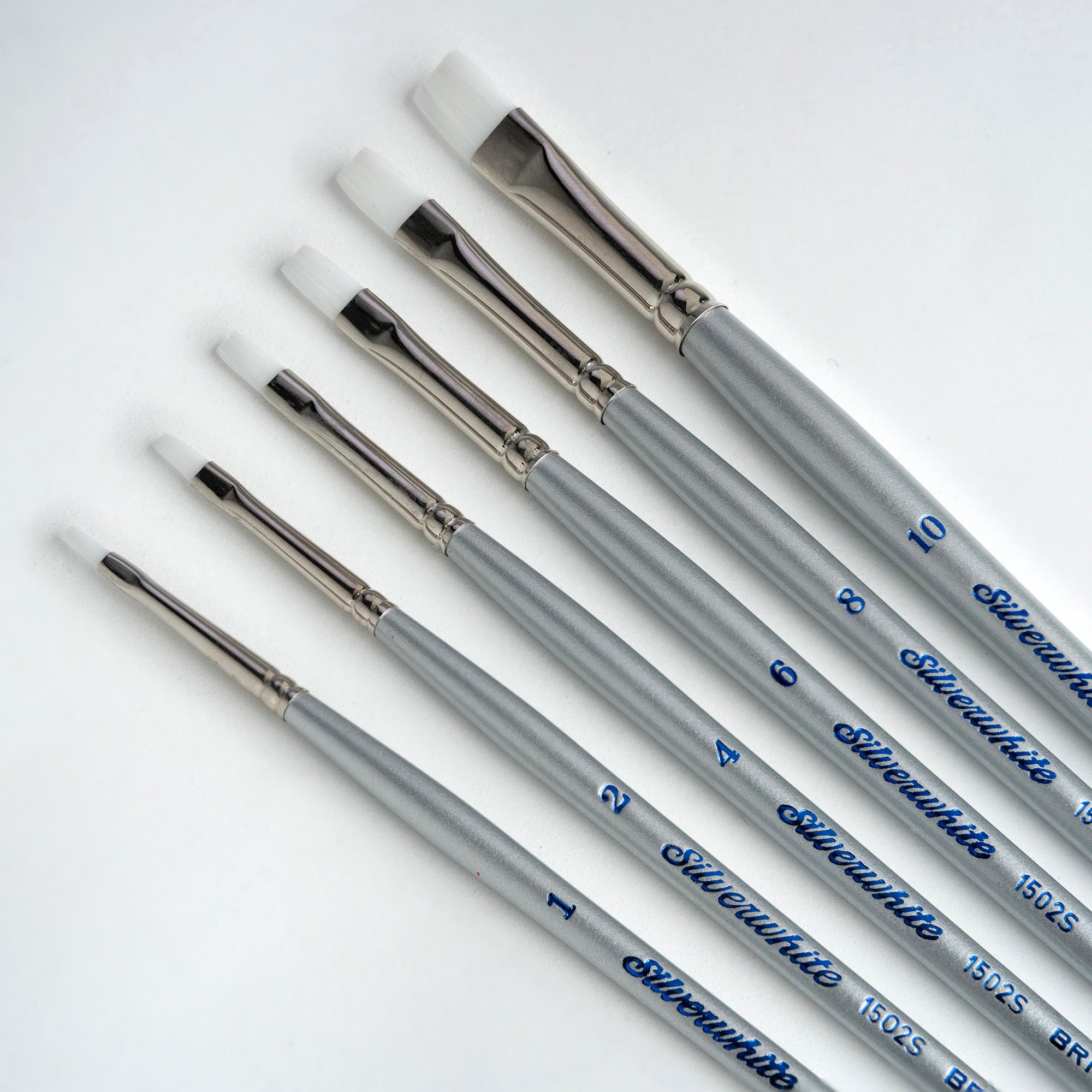 Silverwhite Brights, 6 Brushes