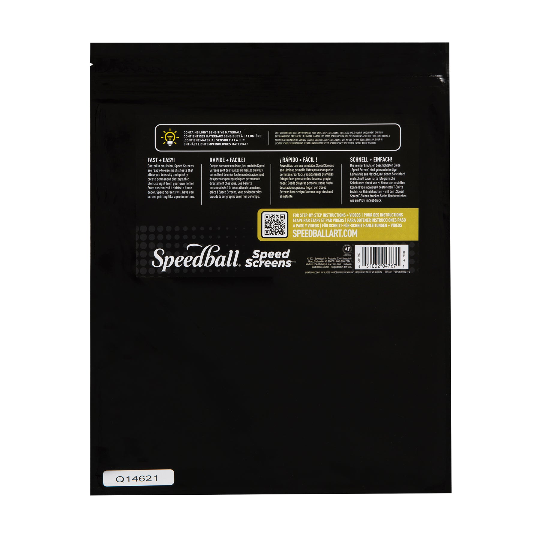 Speedball® Speed Screens™ Sheet Pack, 3ct.