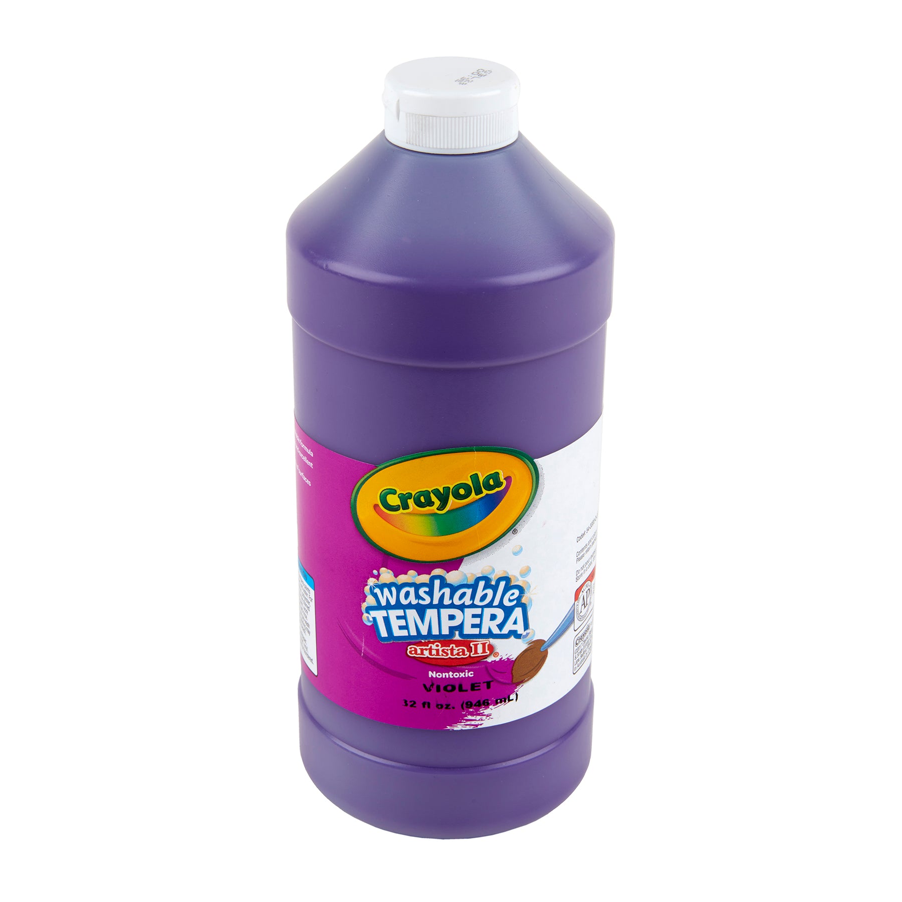 Artista II Washable Tempera Paint, 32 oz, Violet