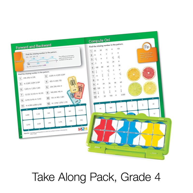 VersaTiles Math Take Along Pack, Gr. 4