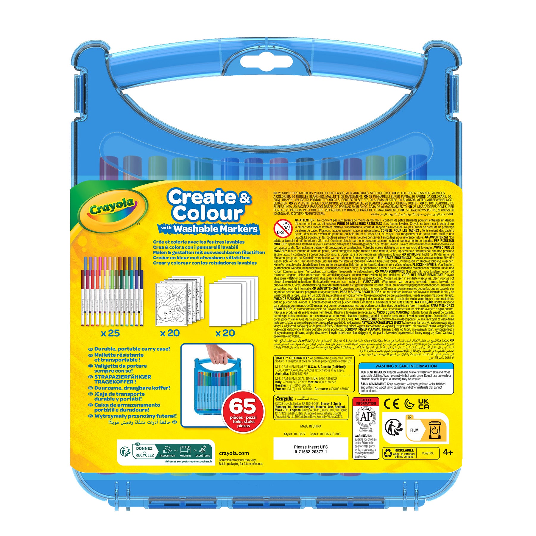 Create & Color Super Tips Marker Kit