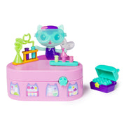 Gabby’s Dollhouse, Celebration Series MerCat Bobble Figure with Dollhouse Furniture and Accessories, Kids Toys for Girls & Boys Ages 3 and Up