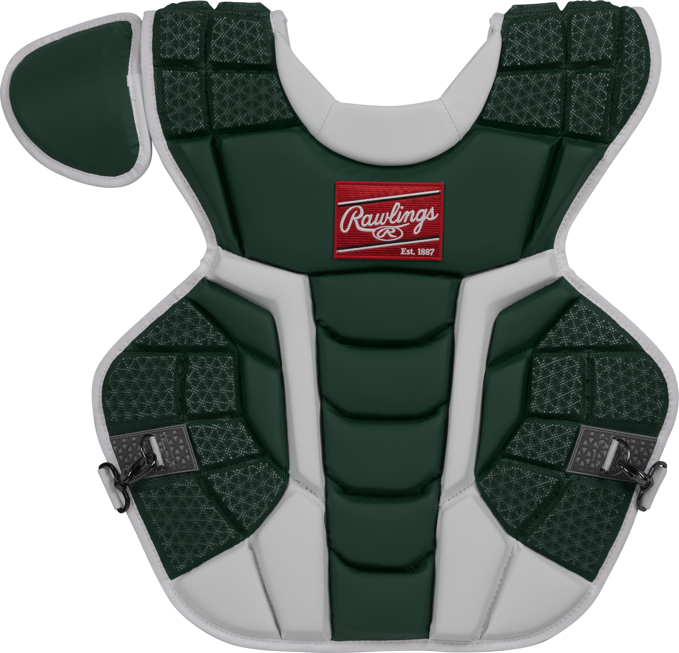 Rawlings Mach Intermediate Chest Protector - Dark Green