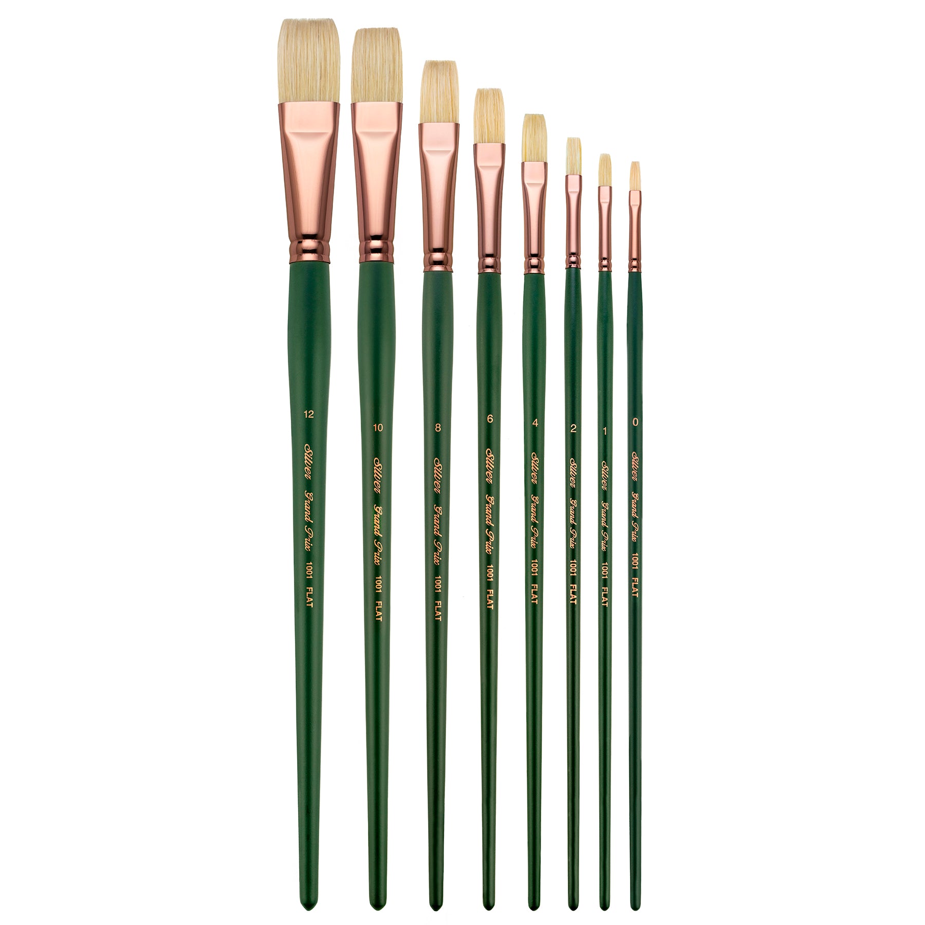 Grand Prix Size 2 Variety, 4 Brushes