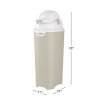 Foundations Tall Diaper Pail, Sand