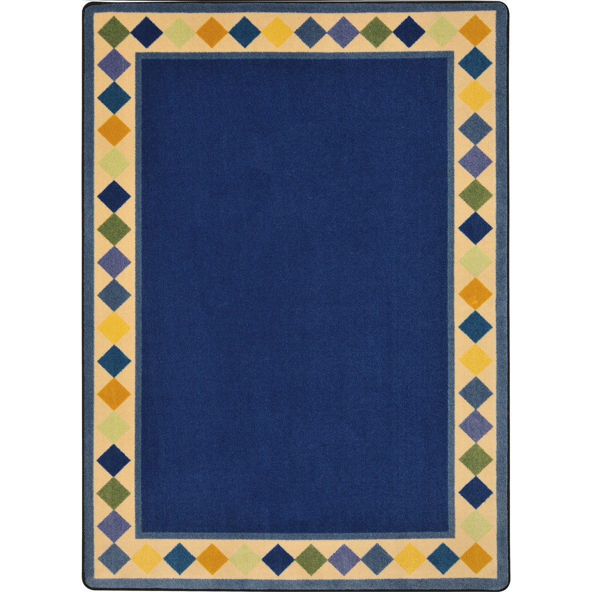 Delightful Diamonds 3'10" x 5'4" area rug in color Multi