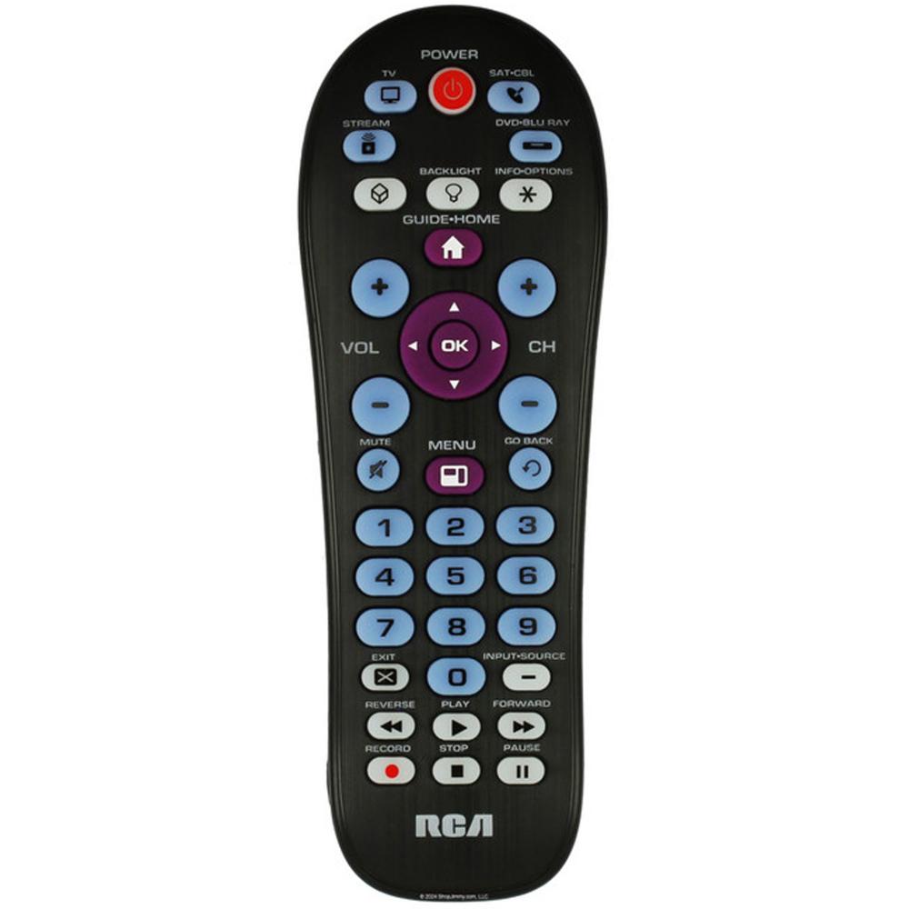 RCA RCA Universal Big Button Remote Control Programmable (RCR414BHEV)