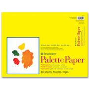 300 Series Palette Paper Pad, Tape Binding, 40 Sheet, 12x16 inch, 1 Count